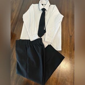 Toddler Formal Dress Short With Tie and Pants size 5